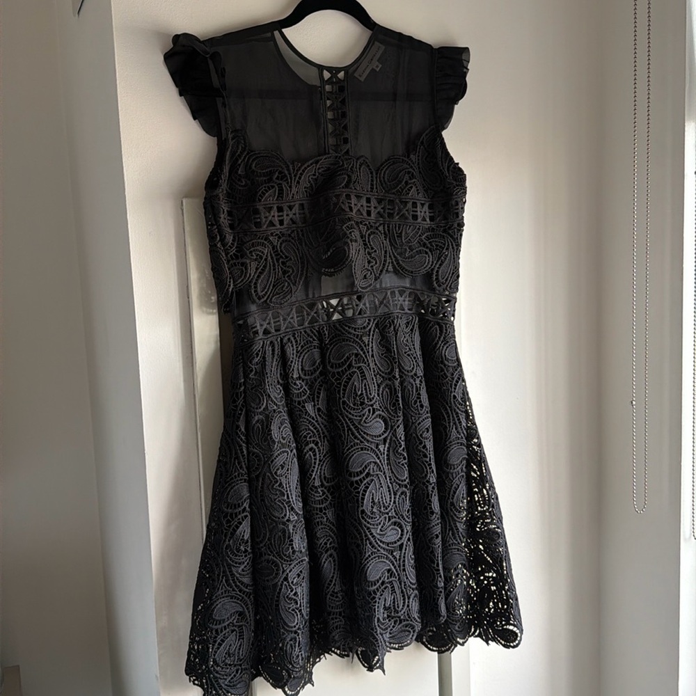 Karina Grimaldi Cocktail Dress in Black M